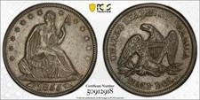 1855 seated liberty for sale  Dewitt