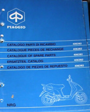 Piaggio nrg catalogue for sale  ASHFORD