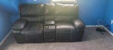 Black leather double for sale  Westbury
