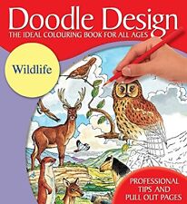 Doodle design colouring for sale  UK