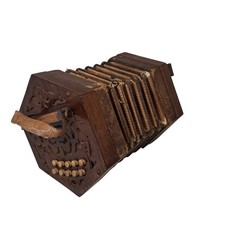 Concertina vintage button for sale  WINSFORD