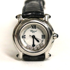 Usado, Relógio feminino Chopard Happy Sport 27/8245-23 diamante mostrador branco quartzo com caixa comprar usado  Enviando para Brazil