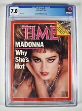 Usado, Madonna 1st Time Magazine Cover "Why She's Hot!" Rated 7.0 by CGC! May 27, 1985 comprar usado  Enviando para Brazil