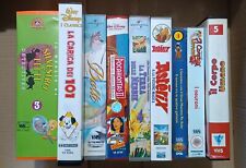 Videocassette vhs animazione usato  Palermo