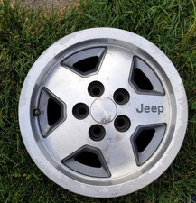 Jeep Wheel 15x7 1987-1995 Jeep Cherokee Wrangler Comanche 52003368 alumínio U1 comprar usado  Enviando para Brazil
