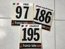Cyclisme dossards tour d'occasion  Soissons