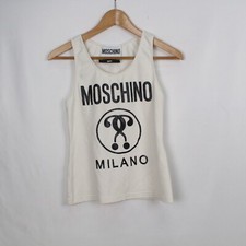 Canotta moschino bianca usato  Marano di Napoli