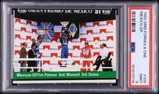1992 Grid Formula One F1 Mexico GP Ayrton Senna #105 comprar usado  Enviando para Brazil