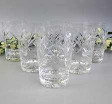 Cut crystal glass for sale  RUISLIP