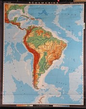 Wandbild karte vintage gebraucht kaufen  Deutschland
