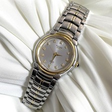 Relógio combo Citizen Exceed Euros 12P diamante joias sociais de luxo, usado comprar usado  Enviando para Brazil