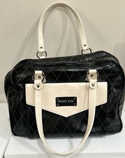 Usado, Bolsa tote MARY KAY Consultant com organizador caddy preto e branco fecho com zíper comprar usado  Enviando para Brazil