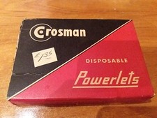 Usado, Coleccionista,-1ª Caja Crosman 1956- 2 Powerlets CO2(LLENOS)de 12,5 gr.    comprar usado  Enviando para Brazil
