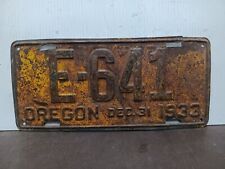 1933 oregon exempt for sale  Butte