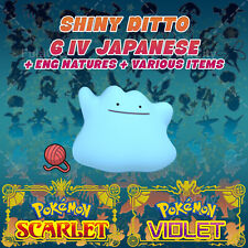 DITTO JAPONÊS ✨ POKEMON VIOLETA ESCARLATE ✨ 6 IV (QUALQUER NATUREZA) + ITENS/ENG MASUDA ✨ comprar usado  Enviando para Brazil