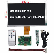 Monitor LCD TFT tela 9 polegadas 1024*600 com placa de controle de driver HDMI comprar usado  Enviando para Brazil