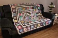 Handmade crocheted patchwork for sale  Charlotte