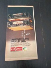 Usado, 1980 MOTORADIO AUTO RADIO FM ESTERO OM OC TOCA FITAS ARS M31 VINTAGE AD comprar usado  Enviando para Brazil