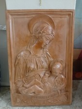 Bassorilievo madonna coccio usato  Novara
