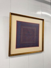 Vintage geometric textile for sale  San Diego