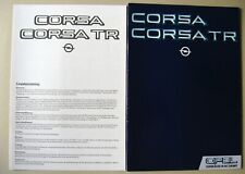 Folheto Vauxhall Corsa A / -porta / Sr Luxury Berlina 1.0 1.2 1.3 S modelo 1983 comprar usado  Enviando para Brazil