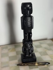 Totem estilo Haida vintage – réplica de escultura de corvo, feita no Canadá Vancouver comprar usado  Enviando para Brazil