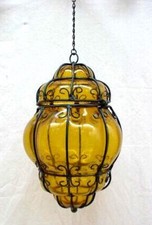 Lampadario vetro color usato Lampadario vetro color usato  Celle Ligure