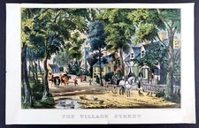 Currier ives village for sale  Timberon