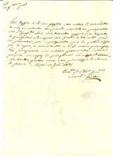 1831 carpi lettera usato  Milano