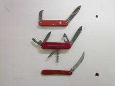 Faca VICTORINOX SWITZERLAND Alox vermelha 1960 cruz antiga suíça Sackmesser Couteau comprar usado  Enviando para Brazil