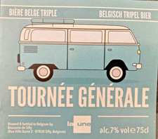 Etiquette bière brasserie d'occasion  Saint-Perdon
