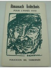 Almanach ardéchois année d'occasion  Antraigues-sur-Volane
