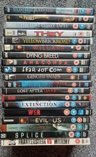 Horror dvd collection for sale  PRESTON