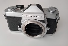 Nikon Nikomat FTN SLR 35mm Film Camera Srebrny korpus F mount obiektyw na sprzedaż  PL