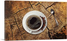 Artcanvas coffee wooden for sale  Niles