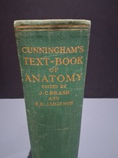 CUNNINGHAM'S TEXT BOOK Of ANATOMY 9th Edition Vtg 1951 HC Medical Book comprar usado  Enviando para Brazil