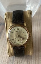 Rolex men 9ct for sale  HALSTEAD