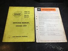 Manual de serviço da unidade de motor diesel marinho Volvo Penta AQD19, AQD27, MD19, MD27 comprar usado  Enviando para Brazil
