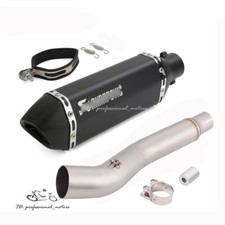 Silenciador preto tubo de ligação média sistema de escape Honda CBR250R 2011-2016 comprar usado  Enviando para Brazil