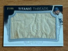 2011 Topps Marquee #TTJR-31 Roy Campanella Titanic Threads #/99 comprar usado 2011 Topps Marquee #TTJR-31 Roy Campanella Titanic Threads #/99 comprar usado  Enviando para Brazil