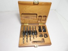Conjunto de brocas escareadoras Fuller em estojo de madeira comprar usado  Enviando para Brazil