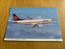 Orion airways boeing for sale  DARTFORD