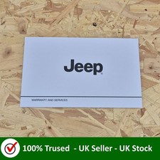 Jeep service history for sale  CHESTER