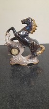 Orologio cavallo ceramica usato  Sanremo