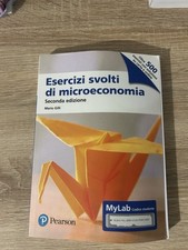 Esercizi microeconomia pearson usato  Luzzi