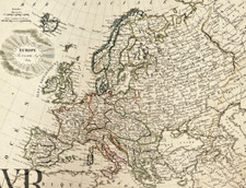1809 carte géographique d'occasion  Luçon