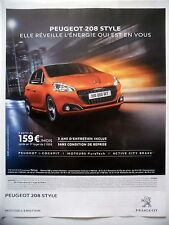 Publicite advertising peugeot d'occasion  Villers-lès-Nancy