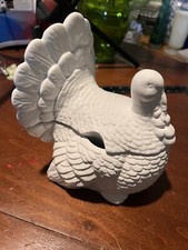 White ceramic turkey for sale  Holly Grove