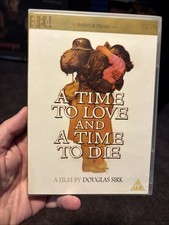A TIME TO LOVE AND A TIME TO DIE DVD Eureka Masters of Cinema REGION 2 - Booklet segunda mano  Embacar hacia Mexico
