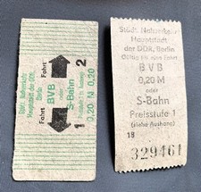 Berliner bahn fahrkarten gebraucht kaufen  Berlin